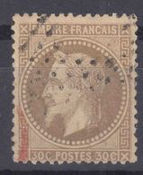 France 1867 Napoleon Yvert#30 Used - 1863-1870 Napoléon III. Laure