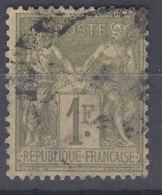 France 1876 Paix Et Commerce Yvert#82 Used - 1876-1898 Sage (Type II)