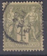 France 1876 Paix Et Commerce Yvert#82 Used - 1876-1898 Sage (Type II)