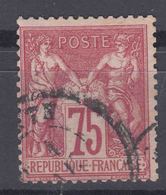 France 1876 Paix Et Commerce Yvert#71 Used - 1876-1878 Sage (Type I)