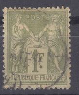 France 1876 Paix Et Commerce Yvert#82 Used - 1876-1898 Sage (Type II)