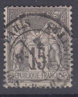 France 1876 Paix Et Commerce Yvert#77 Used - 1876-1898 Sage (Type II)