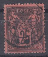 France 1877 Paix Et Commerce Yvert#91 Used - 1876-1898 Sage (Type II)