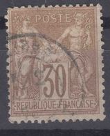 France 1876 Paix Et Commerce Yvert#69 Used - 1876-1878 Sage (Typ I)