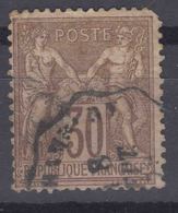 France 1876 Paix Et Commerce Yvert#80 Used - 1876-1898 Sage (Type II)