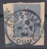 France 1903 Sower Yvert#132 Used, Nice Cancel - 1903-60 Semeuse Lignée