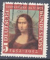 Germany 1952 Mona Lisa Mi#148 Used - Used Stamps