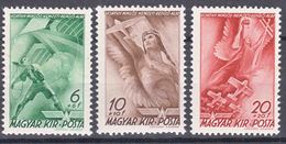 Hungary 1940 Mi#623-625 Mint Never Hinged - Unused Stamps