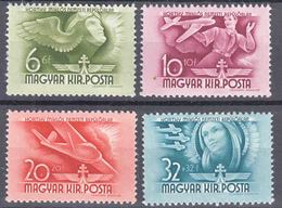 Hungary 1941 Mi#651-654 Mint Never Hinged - Neufs