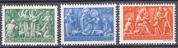 Hungary 1943 Mi#742-744 Mint Never Hinged - Unused Stamps