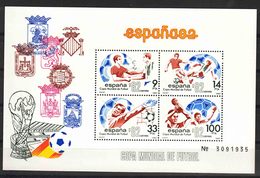 Spain 1982 Football World Cup Mi#26 Mint Never Hinged - Nuovi