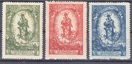 Delcampe - Liechtenstein 1920 Mi#40-42 Mint Hinged - Ungebraucht