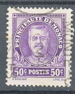 Monaco 1933 Mi#117 Used - Used Stamps