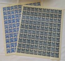 Romania 1940 Balkan Entente Mi#615-616 Mint Never Hinged Full Sheets Of 100 - Nuovi