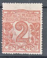 San Marino 1921 Mi#68 Mint Hinged - Unused Stamps
