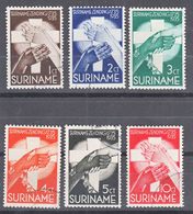 Netherlands Surnam Suriname 1935 Mi#171-176 Used - Suriname ... - 1975