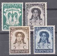 Netherlands Surnam Suriname 1938 Mi#203-206 Mint Never Hinged - Suriname ... - 1975
