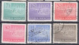 Indonesia 1951 UNO Mi#94-99 Mint Hinged/used - Indonesië