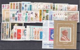 Yugoslavia Republic 1983 Complete Year, Including Surcharge (back Of The Book) Stamps, Mint Never Hinged - Unused Stamps