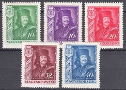 Hungary 1935 Mi#517-521 Mint Never Hinged - Unused Stamps