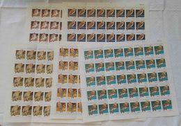 Guinea 1995 Animals Birds Mi#1527-1531 Mint Never Hinged Full Sheets Of 40 - Altri & Non Classificati