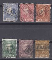 Netherlands 1867 Mi#7-12 Used - Used Stamps