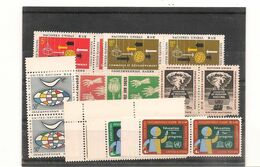 1964 N°Y/T : 124/132**  EN PAIRE COTE : 12,00 € - Unused Stamps