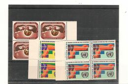 1967  N° Y/T : 160/162** LOT BLOC DE  4 - Nuovi