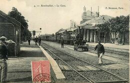 Rambouillet * La Gare * Train Locomotive * Ligne Chemin De Fer Yvelines - Rambouillet