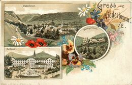 Gruss Aus Niederbronn I/e. * CPA 1900 !! - Niederbronn Les Bains