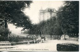 N°4267 R -cpa Rosny -la Grille D'honneur Du Château- - Rosny Sur Seine