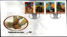 BOPHUTHATSWANA, 1990, Handicrafts,   First Day Cover Mint 2.21 - Bophuthatswana