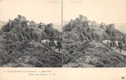 ¤¤  -  Grand Duché Du LUXEMBOURG   -  Carte Stéréo   -  BOURSCHEID   -  Ruine Du Chateau    -  ¤¤ - Burscheid