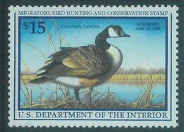 90224c -  USA - STAMPS: SCOTT # RW65  Migratory Bird Hunting Stamp MINT MNH 1997 - Duck Stamps