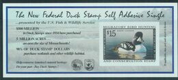 90226 -  USA - STAMPS: SCOTT # RW65A  Migratory Bird Hunting Stamp MINT MNH 1998 - Duck Stamps
