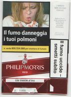 PHILIP MORRIS RED SOFT ITALY BOX SIGARETTE - Zigarettenetuis (leer)