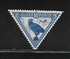 ISLANDE  ( EUIS - 571 )   1930  N° YVERT ET TELLIER   N° 3   N* - Poste Aérienne