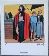 Juillard - Terry Et Les Pirates - Ex Libris Signé HC - Künstler J - L