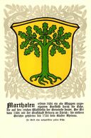 Zürich, Züricher Gemeindewappen, Marthalen, Ca. 20er Jahre - Marthalen