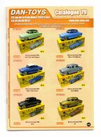 DAN TOYS - CATALOGUE N°79: NOVEMBRE 2013 + De 500 MODEL REDUIT VEHICULE / AUTOMOBILE / PHOTO Avec PRIX VALEUR ESTIMATION - Catalogi