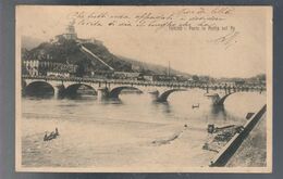 TORINO Ponte In Pietra Sul Po  VIAGGIATA 1902 COD.C.2173 - Bruggen