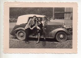 Ref ALB : Photo Originale Voiture à Identifier Cabriolet 1946 Foto Willy Arosa 10 X 7 Cm - Coches