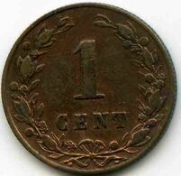 Pays-Bas Netherland 1 Cent 1883 KM 107 - 1849-1890 : Willem III