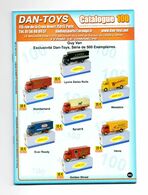 DAN TOYS - CATALOGUE N°100: NOVEMBRE 2015  + 500 MODEL REDUIT VEHICULE / AUTOMOBILE / PHOTO Avec PRIX VALEUR ESTIMATION - Kataloge & Prospekte