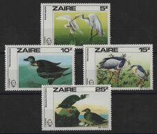 Zaire - N°1208 à 1211 - Faune - Oiseaux - Cote 8€ - * Neufs Avec Trace De Charniere - Neufs