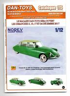 DAN TOYS - CATALOGUE N°115: NOVEMBRE 2017  + 500 MODEL REDUIT VEHICULE / AUTOMOBILE / PHOTO Avec PRIX VALEUR ESTIMATION - Kataloge & Prospekte