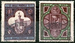 San Marino,1894,Y&T#23/25,Sassone 23+25,used,as Scan - Used Stamps