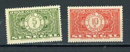 SENEGAL (RF) - T TAXE N° Yt 22 * + 23 (*) - Timbres-taxe