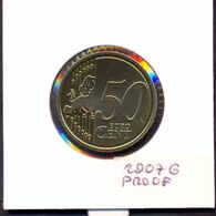 EuroCoins < Germany > 50 Cents 2007 G = PROOF - Duitsland
