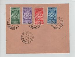 551PR/ Poste Vaticane Cover Stamps Pie XII C.Citta Del Vaticano Poste 19/7/39 Not Circulated - Brieven En Documenten